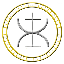 Be Sill Symbol - Centered in Gods Universal Clock - White BackGround